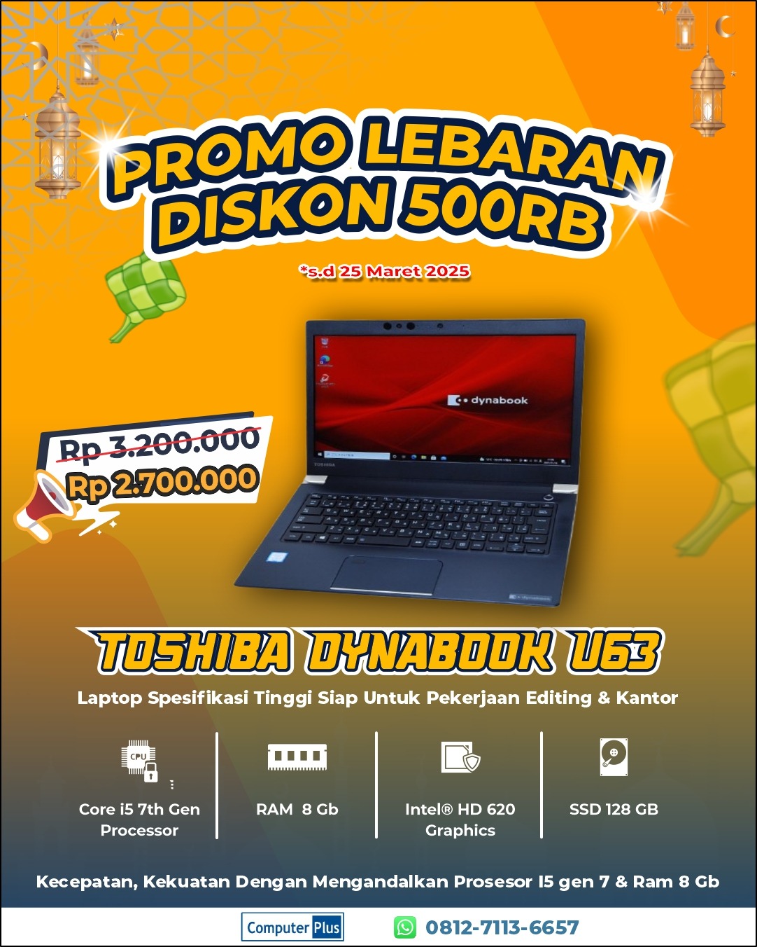 Toshiba Dunabook U63